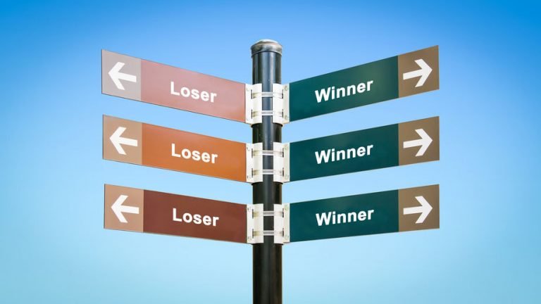 losers hebben een excuus, winnaars een plan